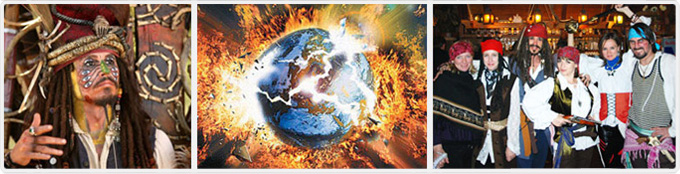 Праздники с Джеком Воробьём