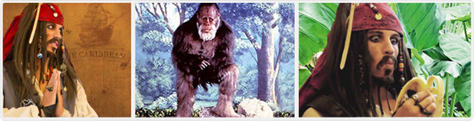 Праздники с Джеком Воробьём